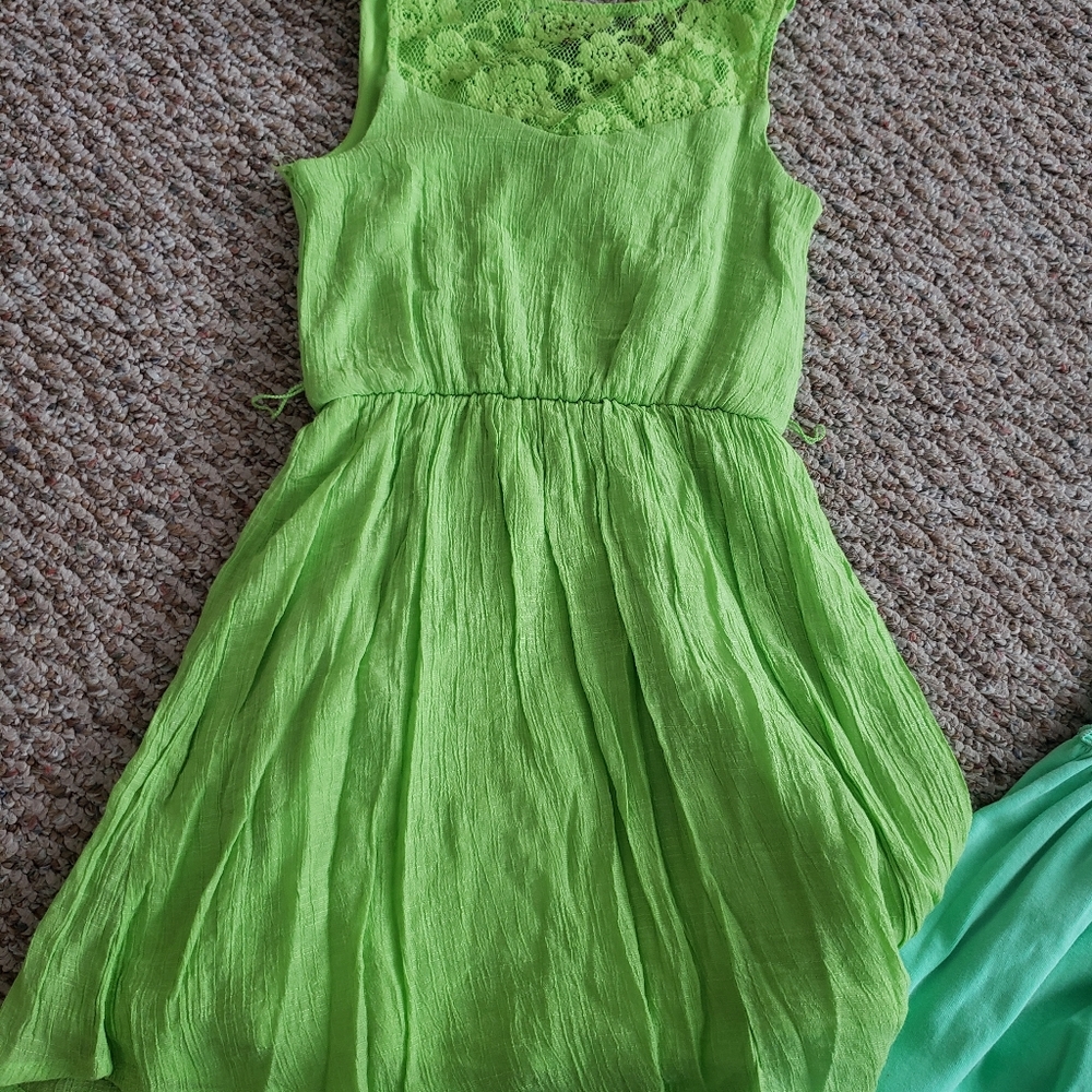 Green dress duo sz 7 - Picture 4 of 9